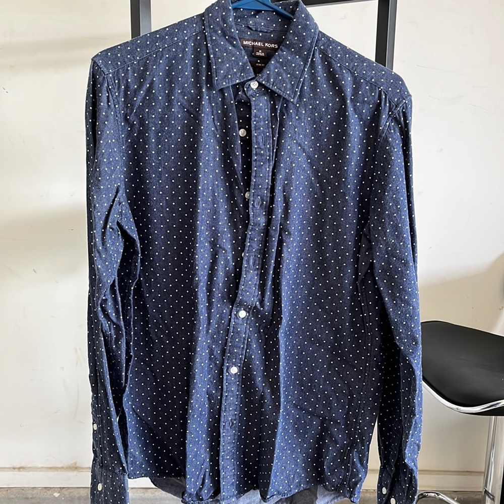 Michael Kors Mens button up. Size M